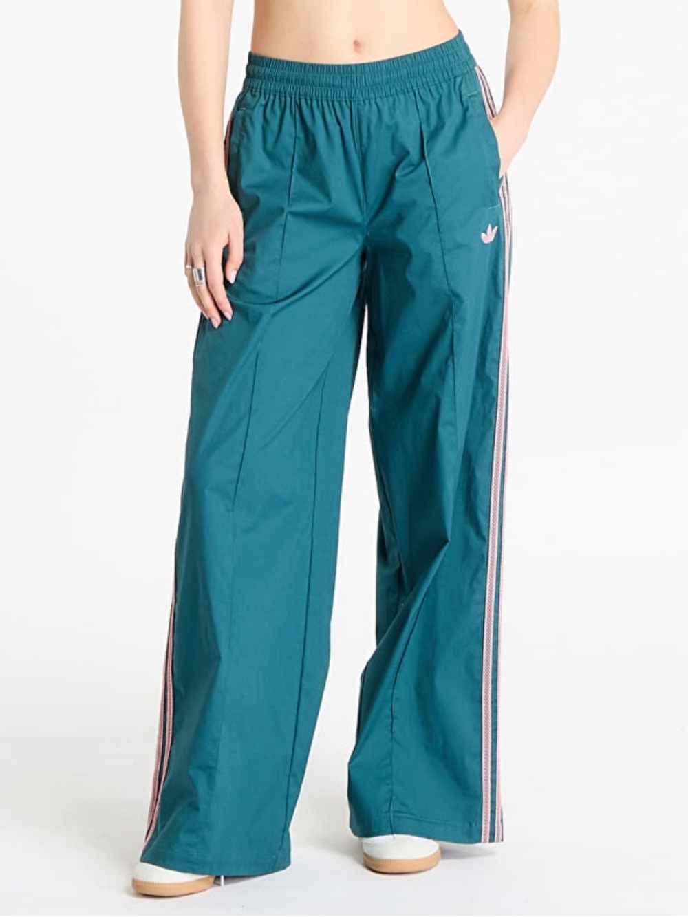 adidas SUMMER GLOW Wide-Leg Track Pants NWT SOLD OUT